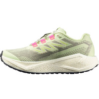 Salomon zapatilla running mujer AERO BLAZE 3 GRVL AMARILLO puntera