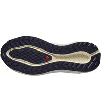 Salomon zapatilla running mujer AERO BLAZE 3 GRVL GORE-TEX GRIS vista superior
