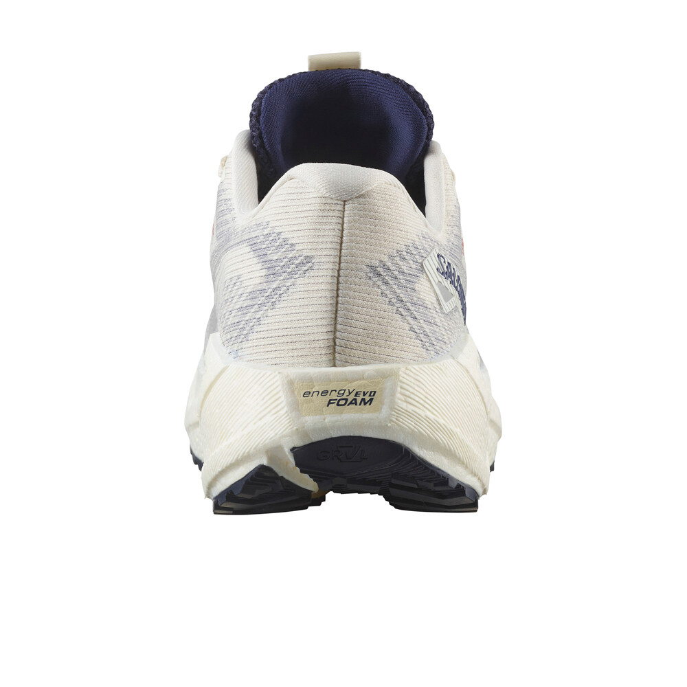 Salomon zapatilla running mujer AERO BLAZE 3 GRVL GORE-TEX GRIS vista trasera