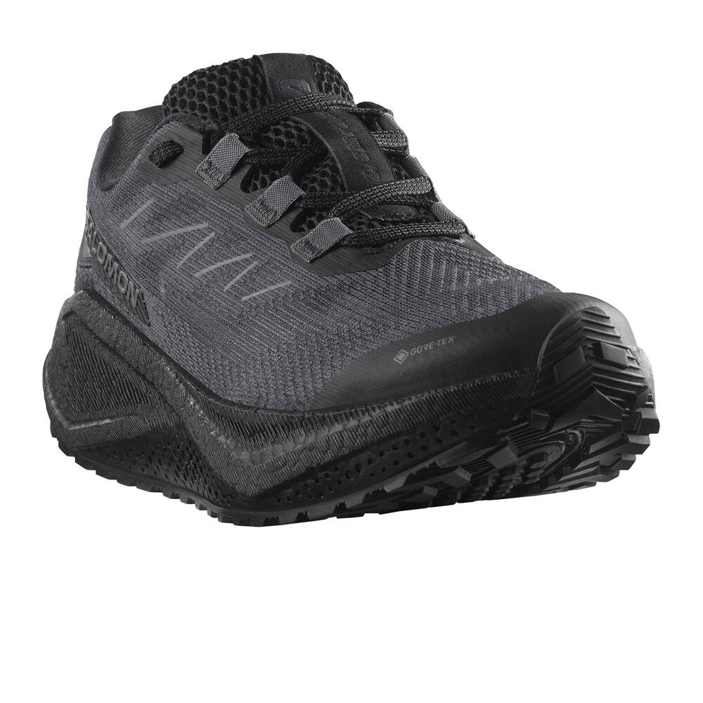 Salomon zapatilla running mujer AERO BLAZE 3 GRVL GORE-TEX NEGRO lateral interior