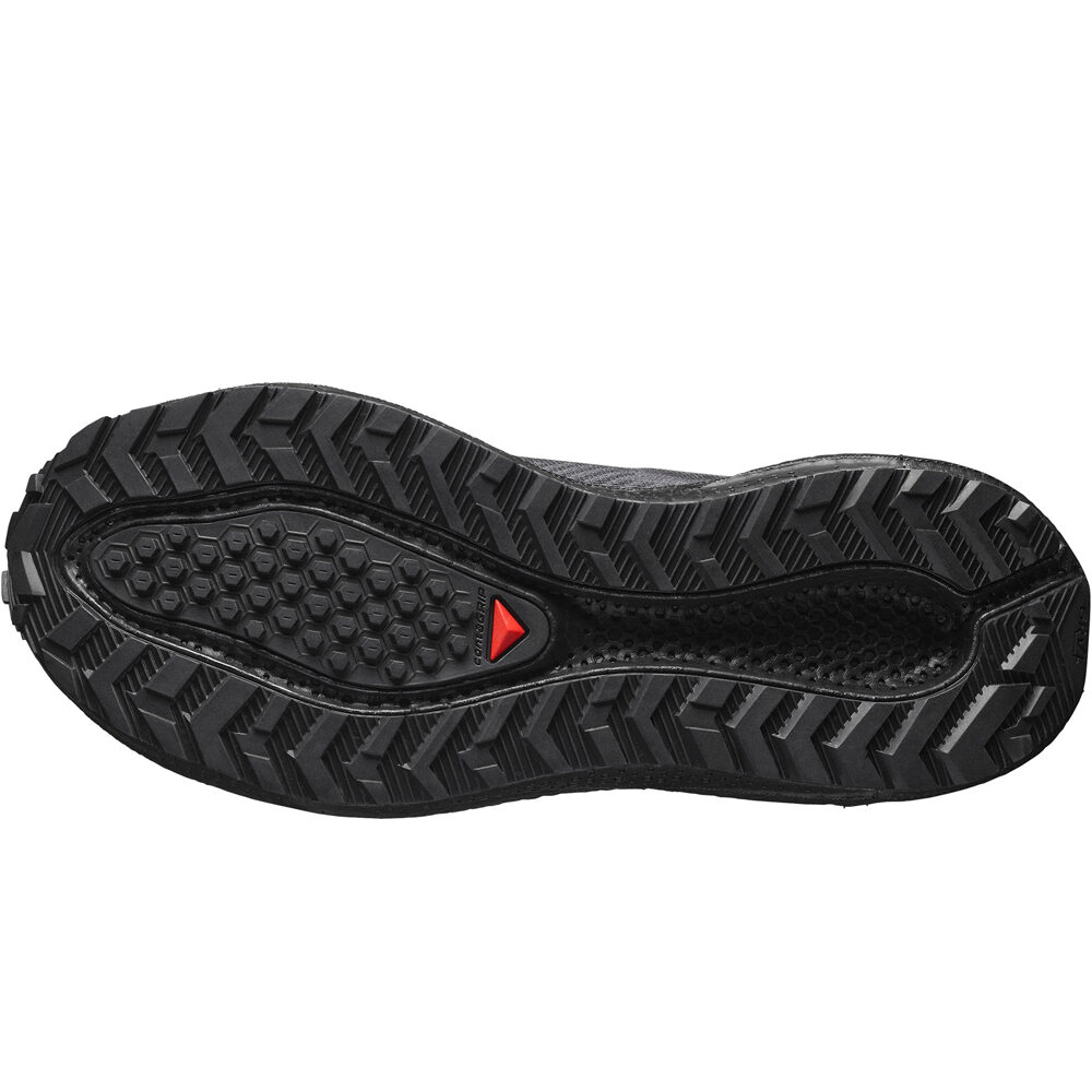 Salomon zapatilla running mujer AERO BLAZE 3 GRVL GORE-TEX NEGRO vista superior