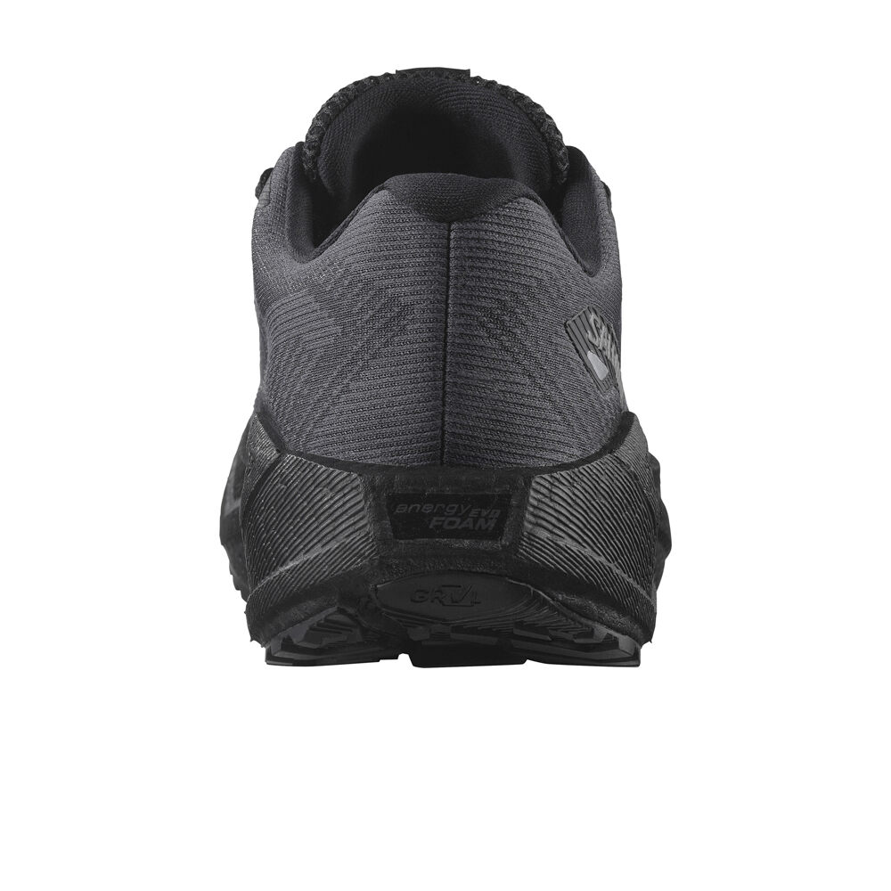 Salomon zapatilla running mujer AERO BLAZE 3 GRVL GORE-TEX NEGRO vista trasera