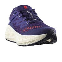 Salomon zapatilla running mujer AERO GLIDE 3 GRAVEL MORADO lateral interior