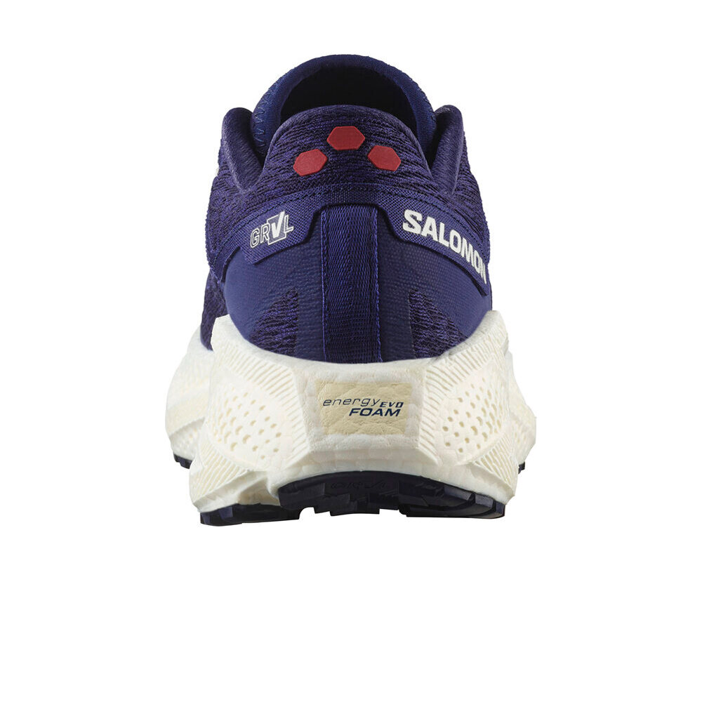 Salomon zapatilla running mujer AERO GLIDE 3 GRAVEL MORADO puntera