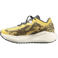 Salomon zapatilla running mujer AERO GLIDE 4 GRVL AMARILLO puntera