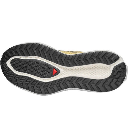Salomon zapatilla running mujer AERO GLIDE 4 GRVL AMARILLO