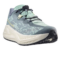 Salomon zapatilla running mujer AERO GLIDE 4 GRVL AZUL lateral interior