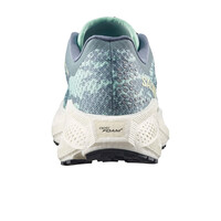 Salomon zapatilla running mujer AERO GLIDE 4 GRVL AZUL vista trasera