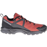 Salomon zapatilla trekking hombre EXEO GORE-TEX NARANJA lateral exterior
