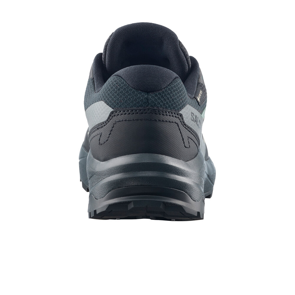 Salomon zapatilla trekking hombre OUTSCAPE GORE-TEX NEGRO vista trasera