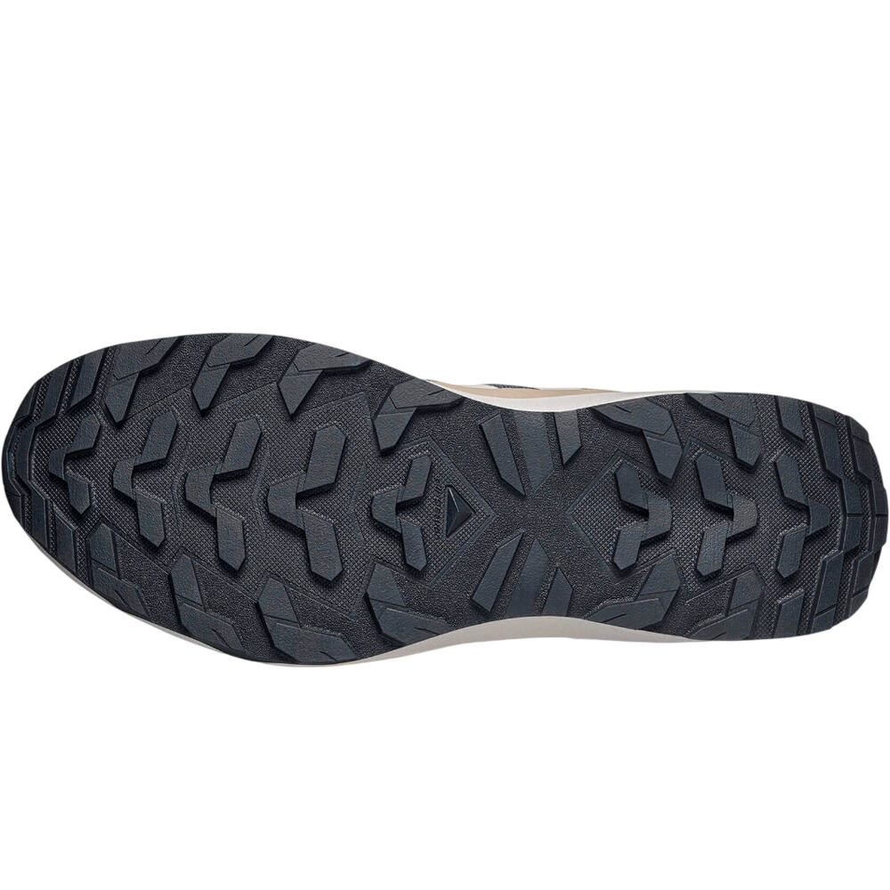 Salomon zapatilla trekking hombre OUTSCAPE GRIS vista superior