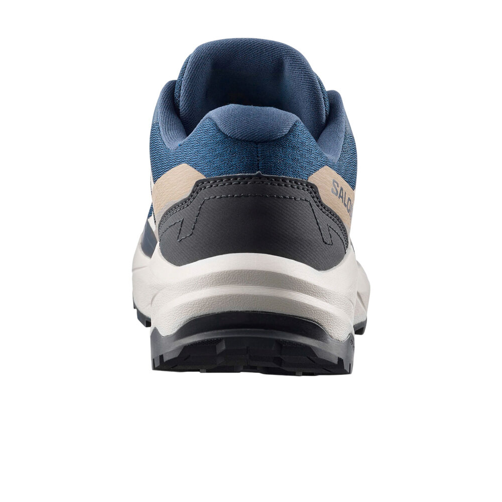 Salomon zapatilla trekking hombre OUTSCAPE GRIS vista trasera