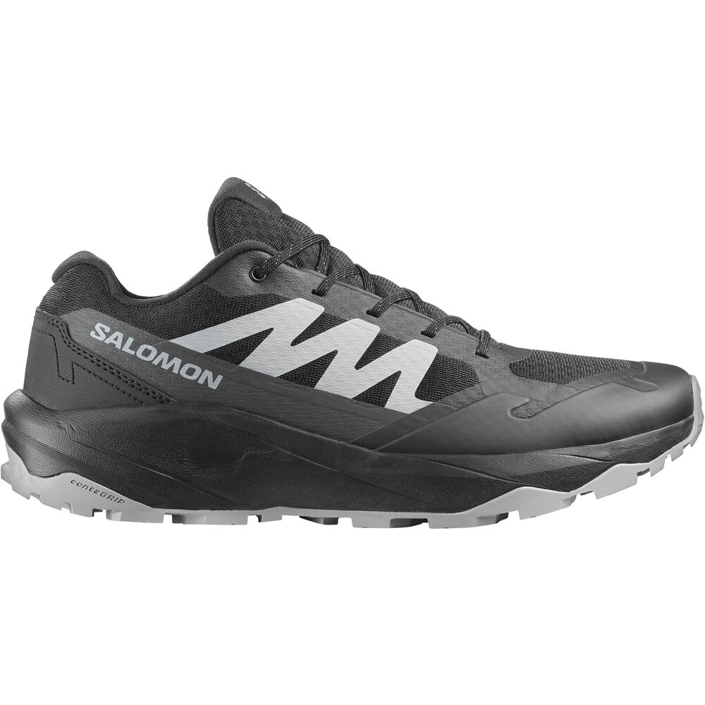 Salomon zapatilla trekking hombre OUTSCAPE NEGRO lateral exterior