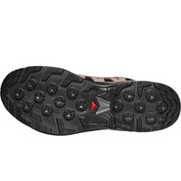 Salomon zapatilla trekking hombre X-ADVENTURE RECON GORE-TEX MARRON vista superior