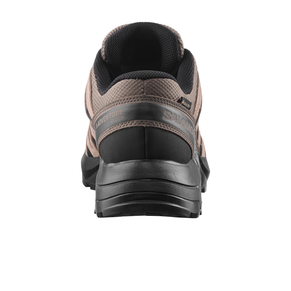 Salomon zapatilla trekking hombre X-ADVENTURE RECON GORE-TEX MARRON vista trasera