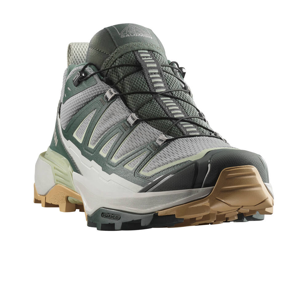 Salomon zapatilla trekking hombre X ULTRA 360 EDGE GORE-TEX VERDE lateral interior