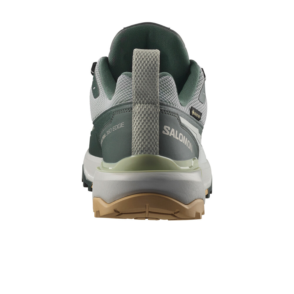 Salomon zapatilla trekking hombre X ULTRA 360 EDGE GORE-TEX VERDE vista trasera
