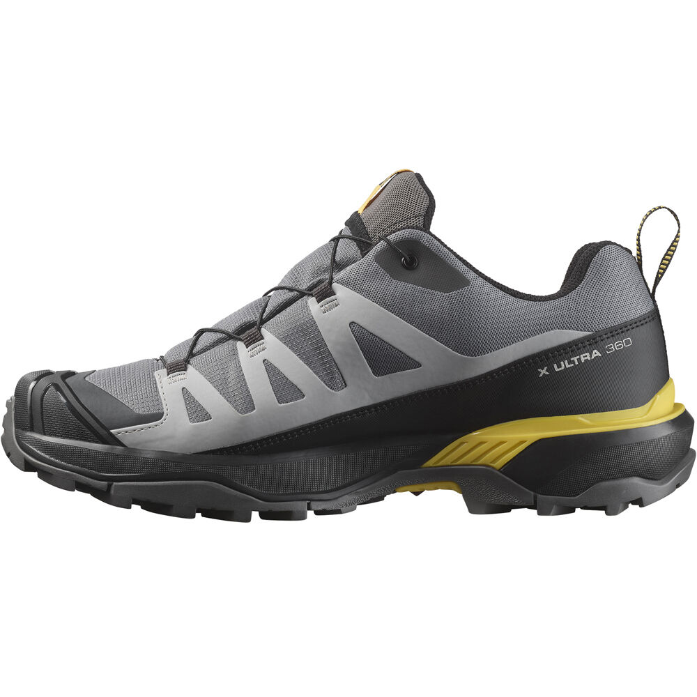 Salomon zapatilla trekking hombre X ULTRA 360 GORE-TEX GRIS puntera