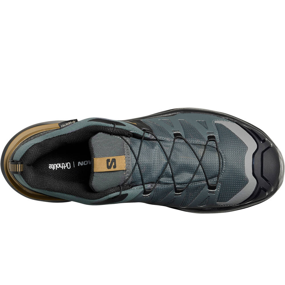 Salomon zapatilla trekking hombre X ULTRA 360 GORE-TEX VERDE 05
