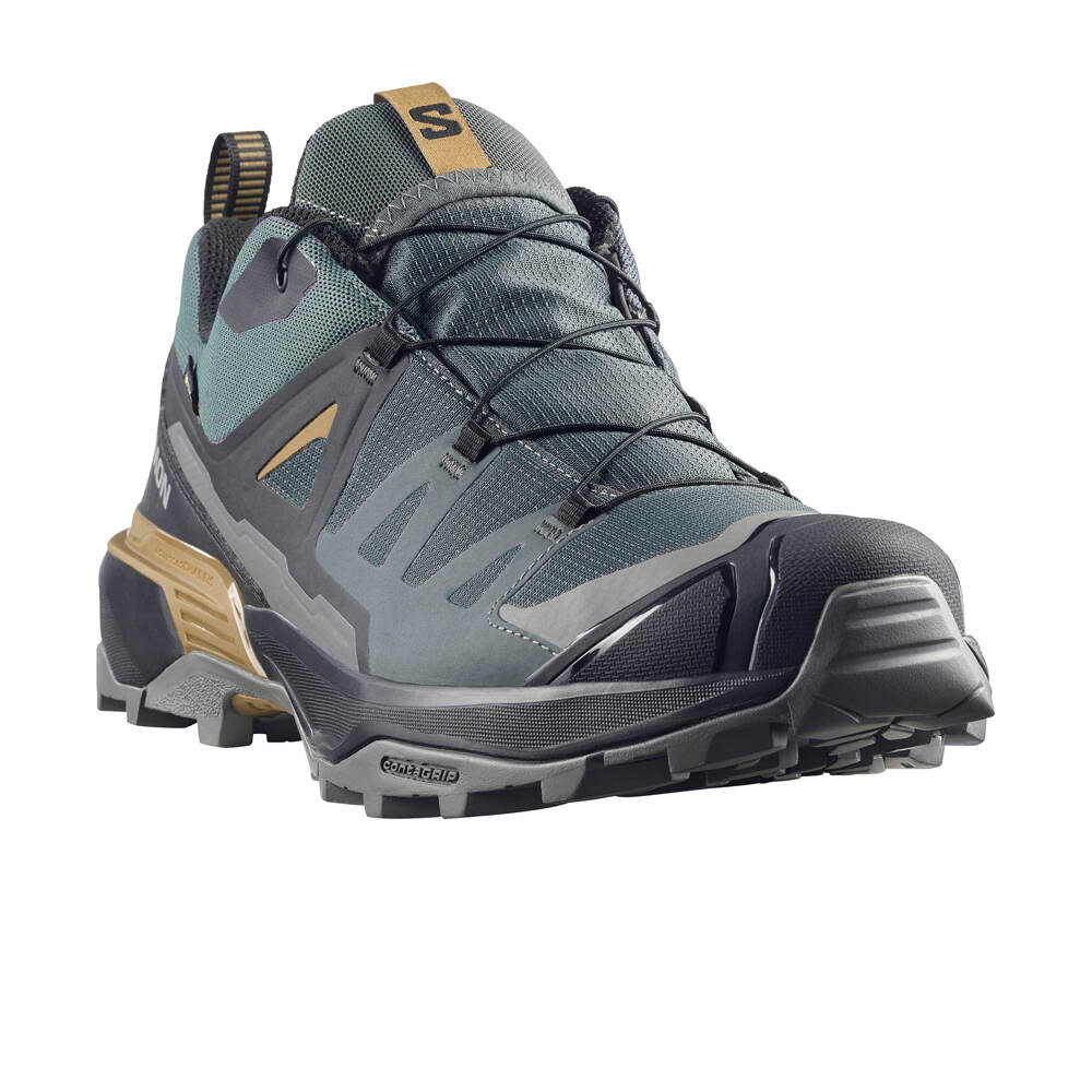 Salomon zapatilla trekking hombre X ULTRA 360 GORE-TEX VERDE lateral interior