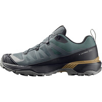 Salomon zapatilla trekking hombre X ULTRA 360 GORE-TEX VERDE puntera