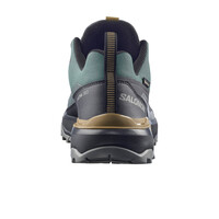 Salomon zapatilla trekking hombre X ULTRA 360 GORE-TEX VERDE vista trasera