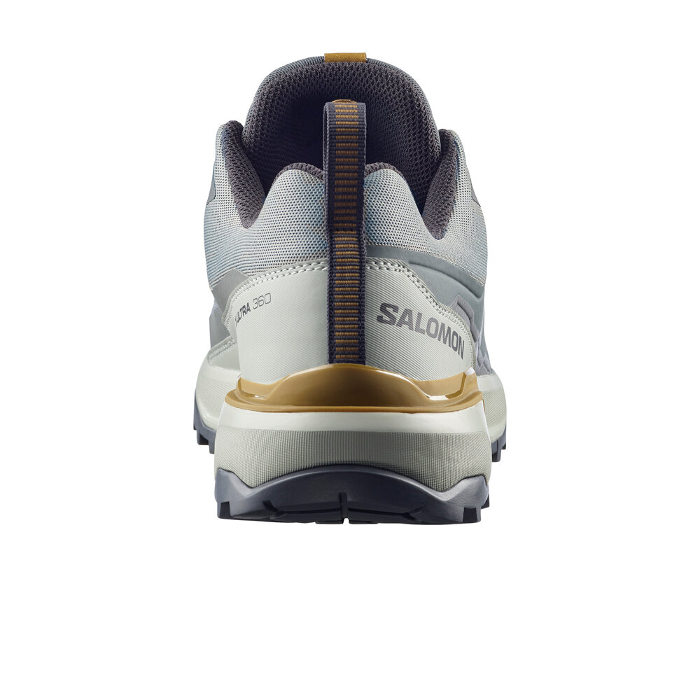 Salomon zapatilla trekking hombre X ULTRA 360 GRIS vista trasera