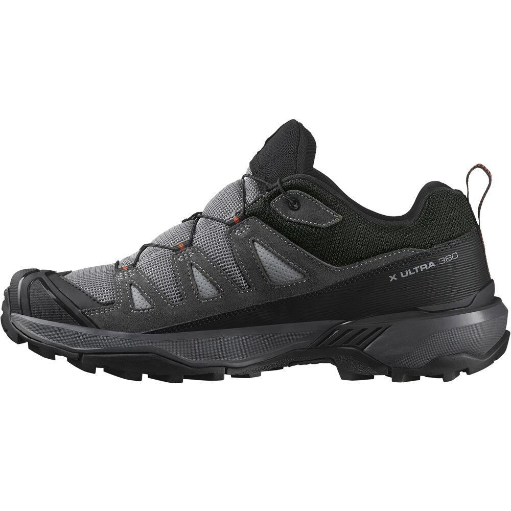 Salomon zapatilla trekking hombre X ULTRA 360 LTR GRIS puntera