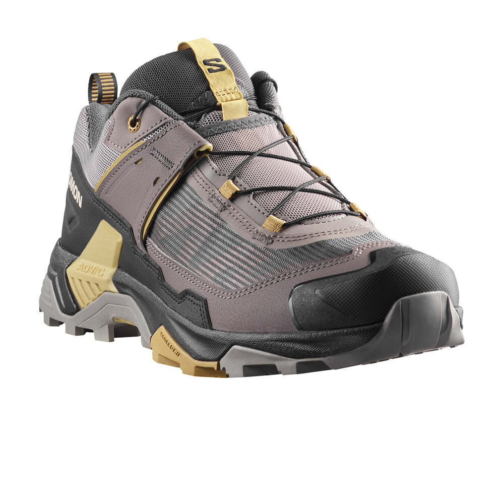 Salomon zapatilla trekking hombre X ULTRA 5 GRIS lateral interior