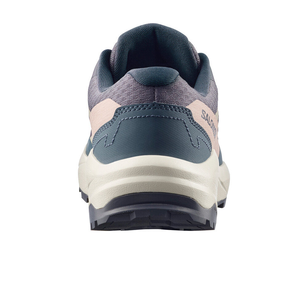 Salomon zapatilla trekking mujer OUTSCAPE AZUL vista trasera