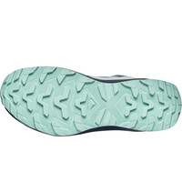 Salomon zapatilla trekking mujer OUTSCAPE GORE-TEX GRIS vista superior