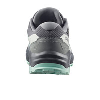 Salomon zapatilla trekking mujer OUTSCAPE GORE-TEX GRIS vista trasera
