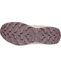 Salomon zapatilla trekking mujer OUTSCAPE MARRON vista superior