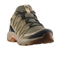 Salomon zapatilla trekking mujer X-ADVENTURE RECON GORE-TEX MARRON lateral interior