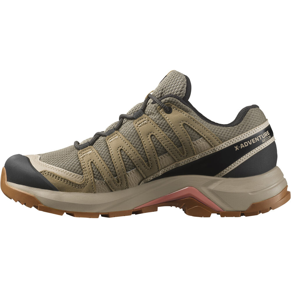 Salomon zapatilla trekking mujer X-ADVENTURE RECON GORE-TEX MARRON puntera