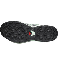 Salomon zapatilla trekking mujer X-ADVENTURE RECON GRIS vista superior