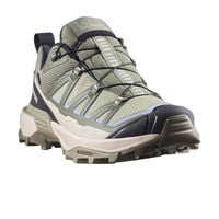 Salomon zapatilla trekking mujer X ULTRA 360 EDGE GORE-TEX VERDE lateral interior