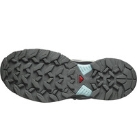 Salomon zapatilla trekking mujer X ULTRA 360 GORE-TEX GRIS vista superior