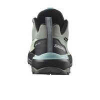 Salomon zapatilla trekking mujer X ULTRA 360 GORE-TEX GRIS vista trasera