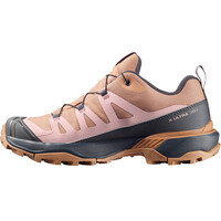 Salomon zapatilla trekking mujer X ULTRA 360 GORE-TEX MARRON puntera