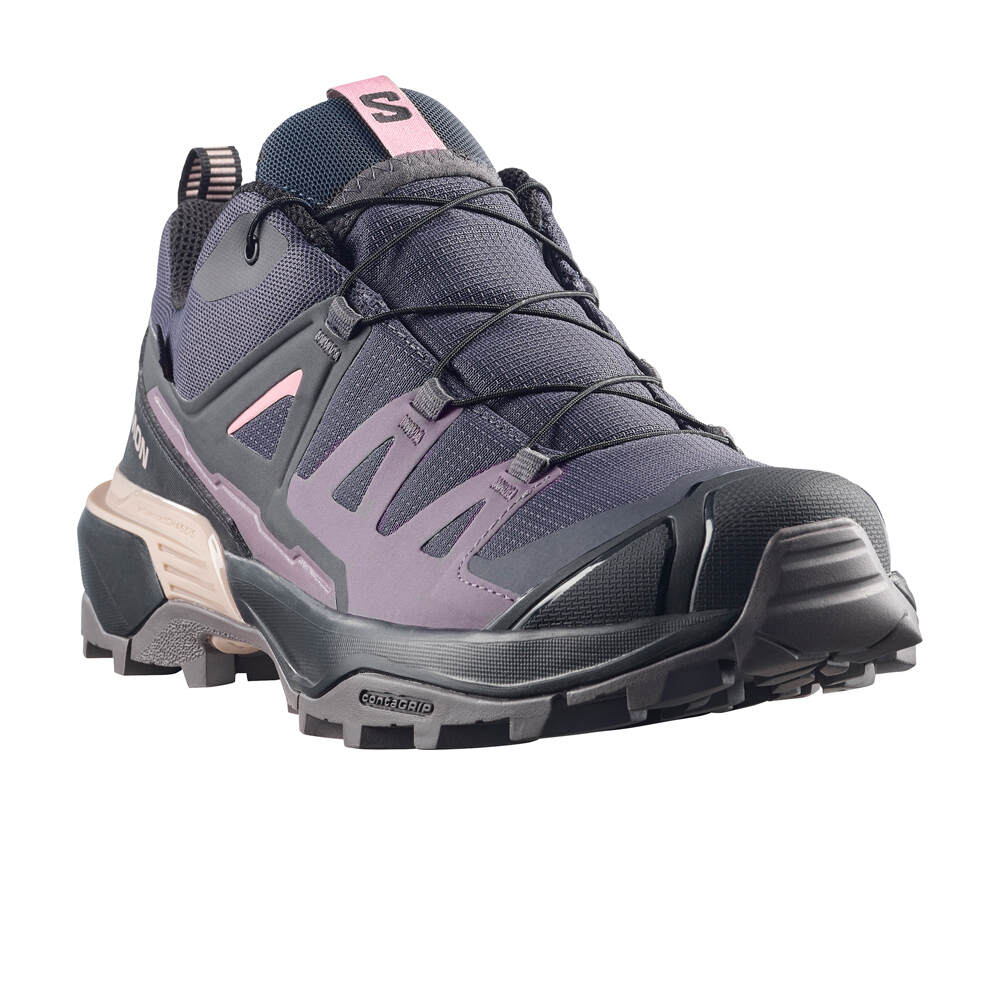 Salomon zapatilla trekking mujer X ULTRA 360 GORE-TEX NEGRO lateral interior