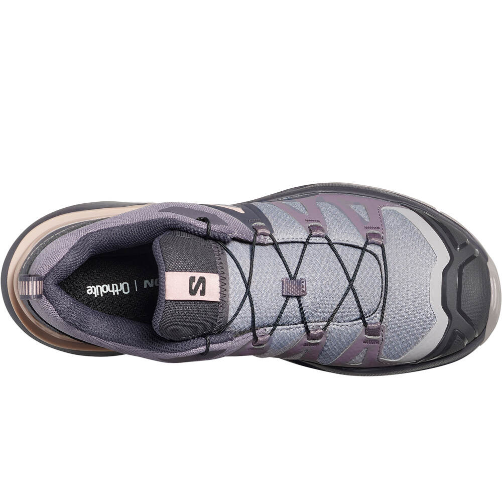 Salomon zapatilla trekking mujer X ULTRA 360 GRIS 05