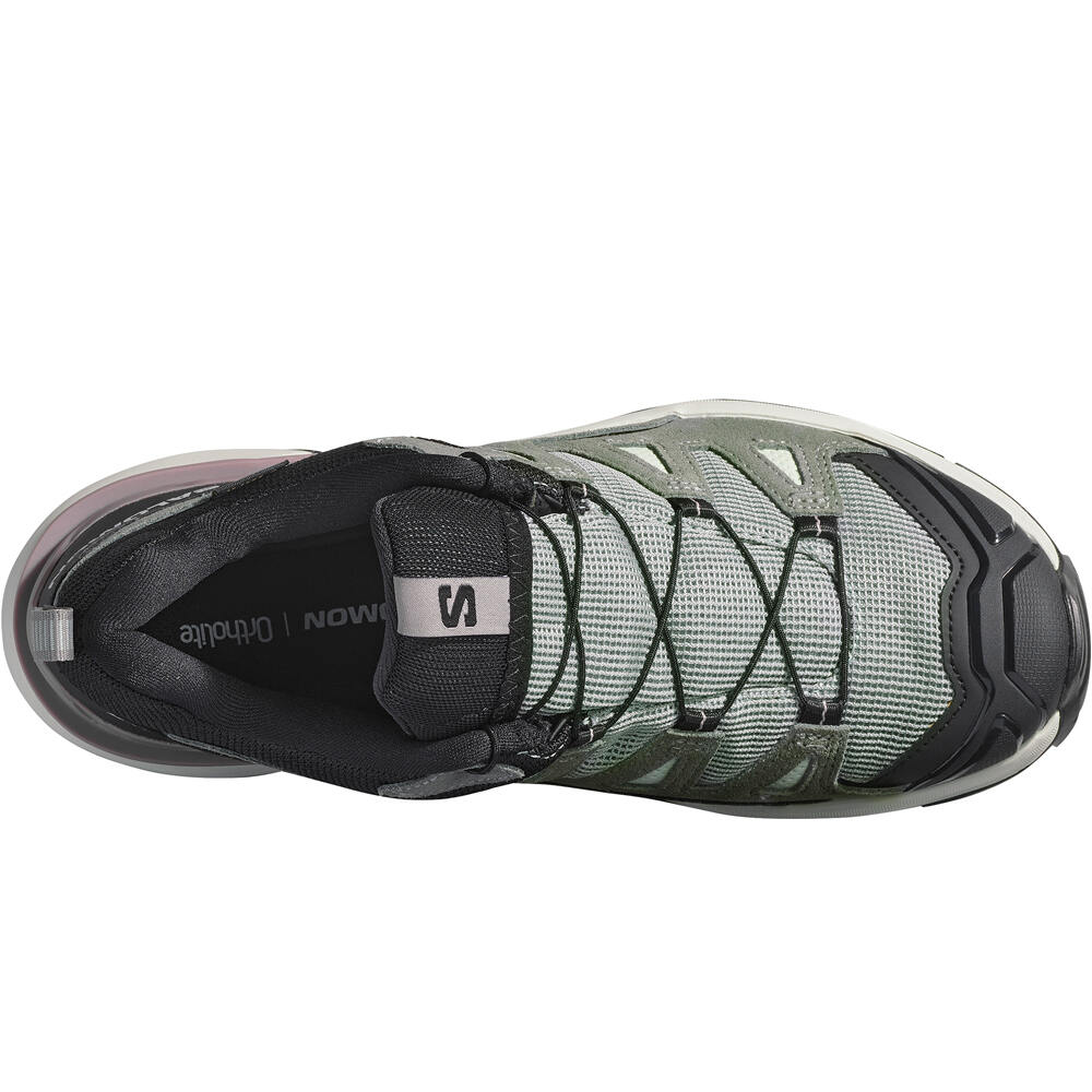 Salomon zapatilla trekking mujer X ULTRA 360 LTR GORE-TEX GRIS 05