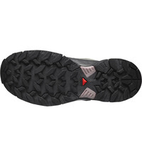 Salomon zapatilla trekking mujer X ULTRA 360 LTR GORE-TEX GRIS vista superior