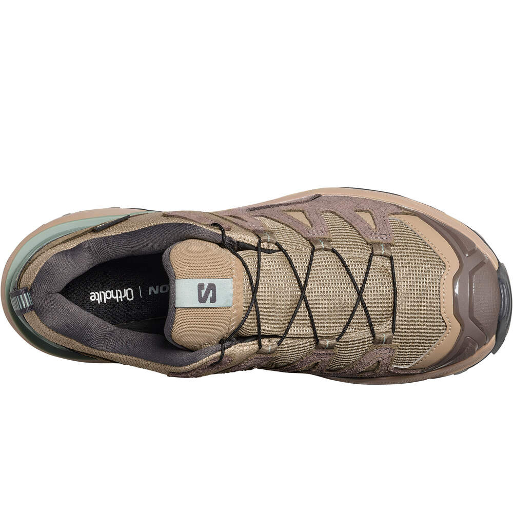 Salomon zapatilla trekking mujer X ULTRA 360 LTR GORE-TEX MARRON 05