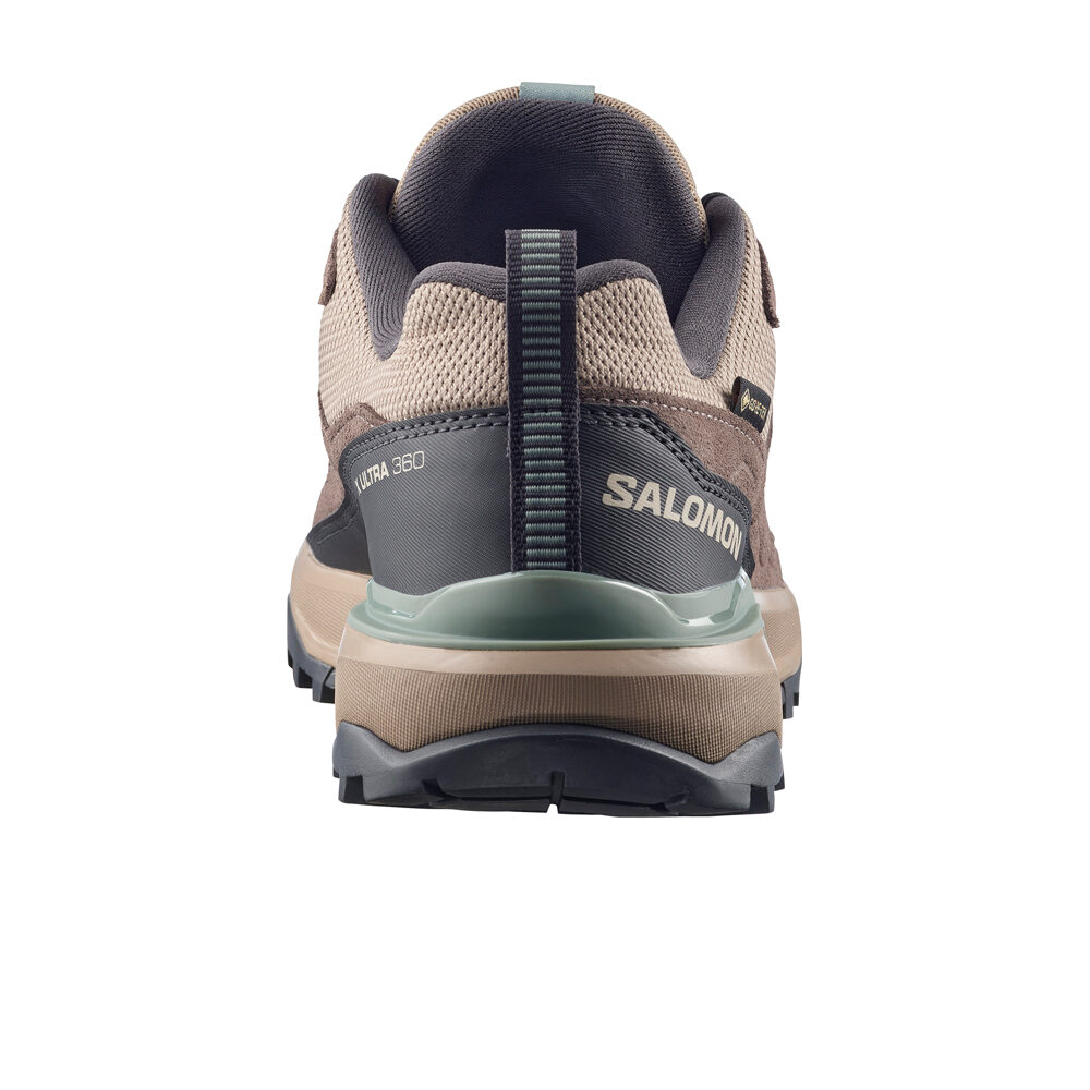 Salomon zapatilla trekking mujer X ULTRA 360 LTR GORE-TEX MARRON vista trasera