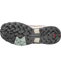 Salomon zapatilla trekking mujer X ULTRA 5 GORE-TEX VERDE vista superior