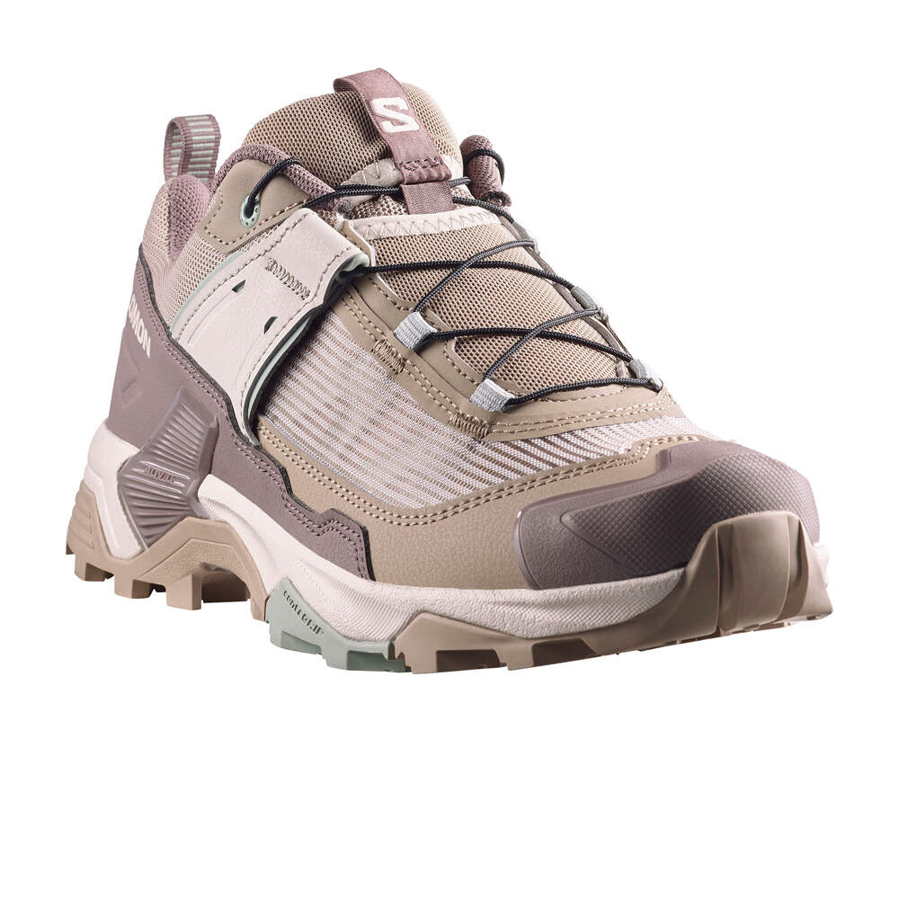 Salomon zapatilla trekking mujer X ULTRA 5 MARRON lateral interior