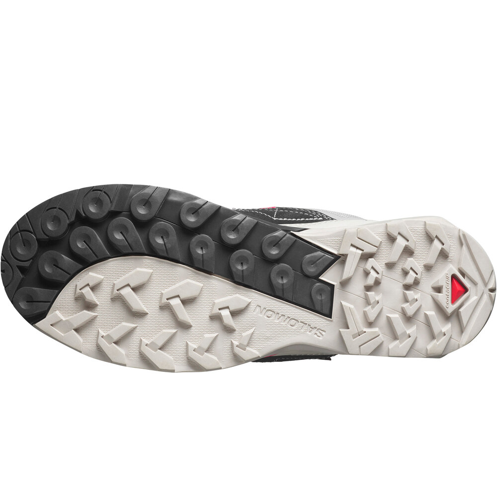 Salomon zapatilla trekking mujer X ULTRA ALPINE GORE-TEX VERDE lateral interior