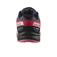 Salomon zapatilla trekking niño SPEEDCROSS WATERPROOF GRIS vista trasera